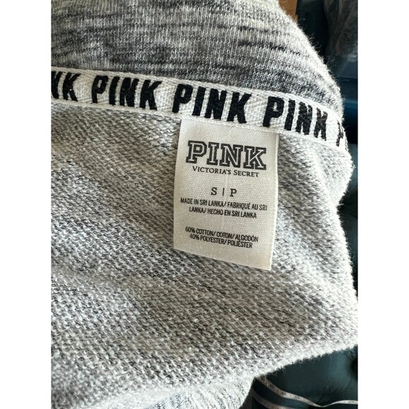 Victoria’s Secret PINK Long Sleeve sweatshirt Pullover Small Oversized - Picture 2 of 12